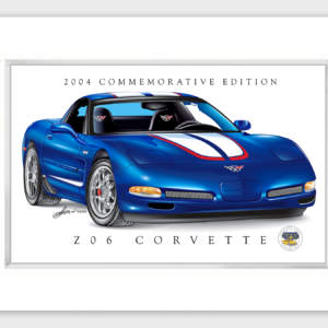 2004 Commemorative Corvette-Matted